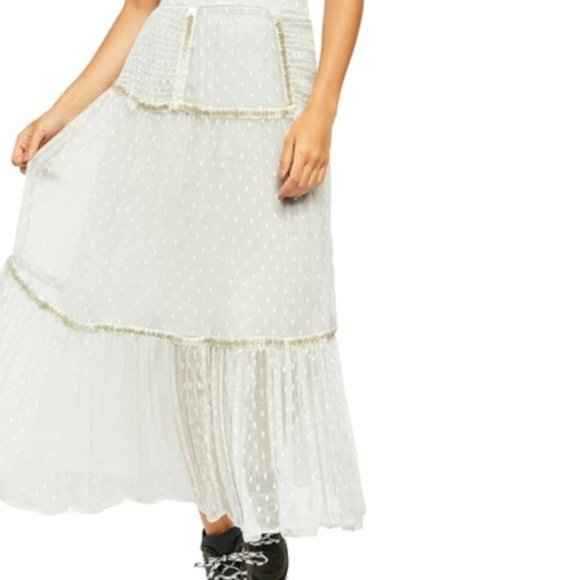 Free People Ella Midi Skirt Size 2 NWT - Picture 5 of 11